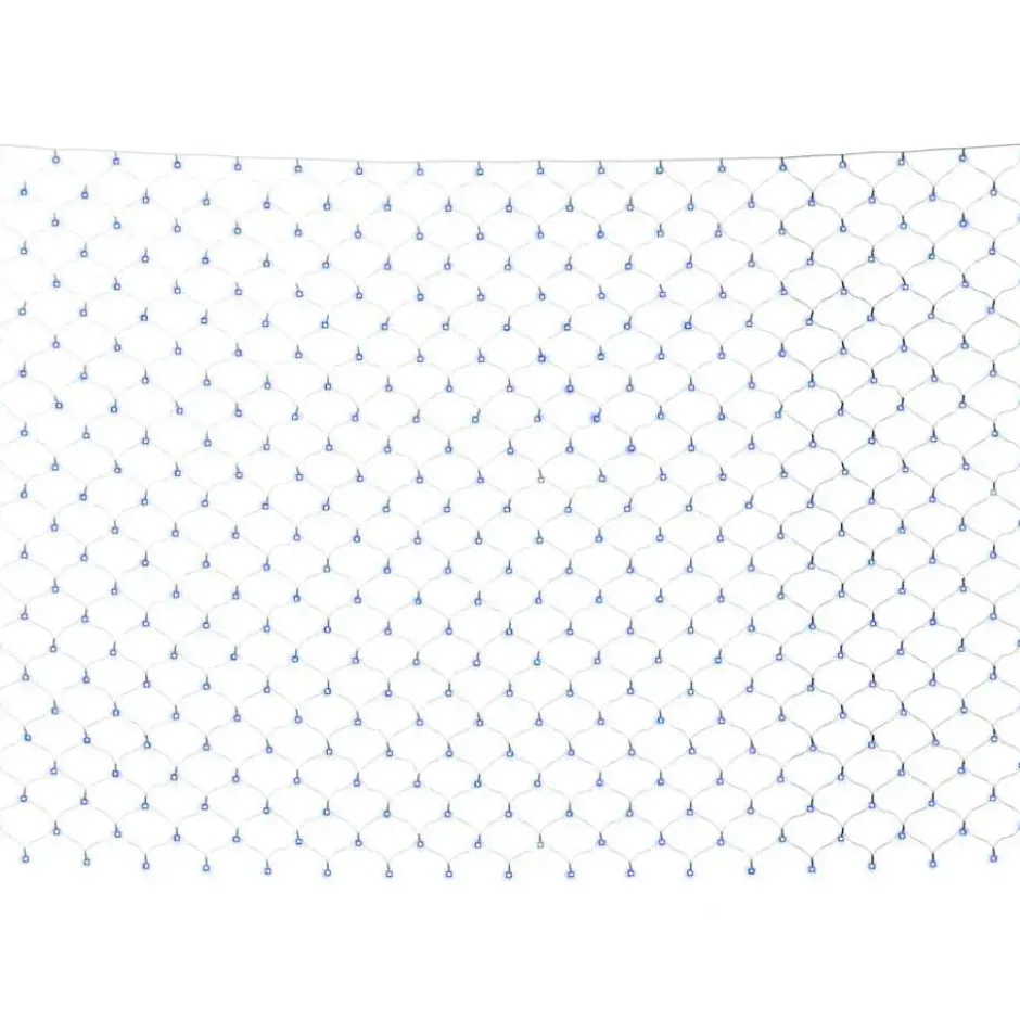 vidaXL - Lamp - Blauw - PVC