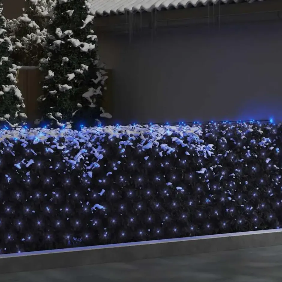 vidaXL - Lamp - Blauw - PVC