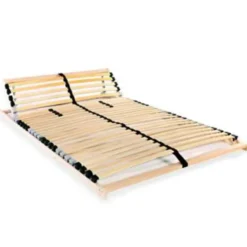 vidaXL - Lattenbodem - Bruin - Hout - 120 x 200 cm