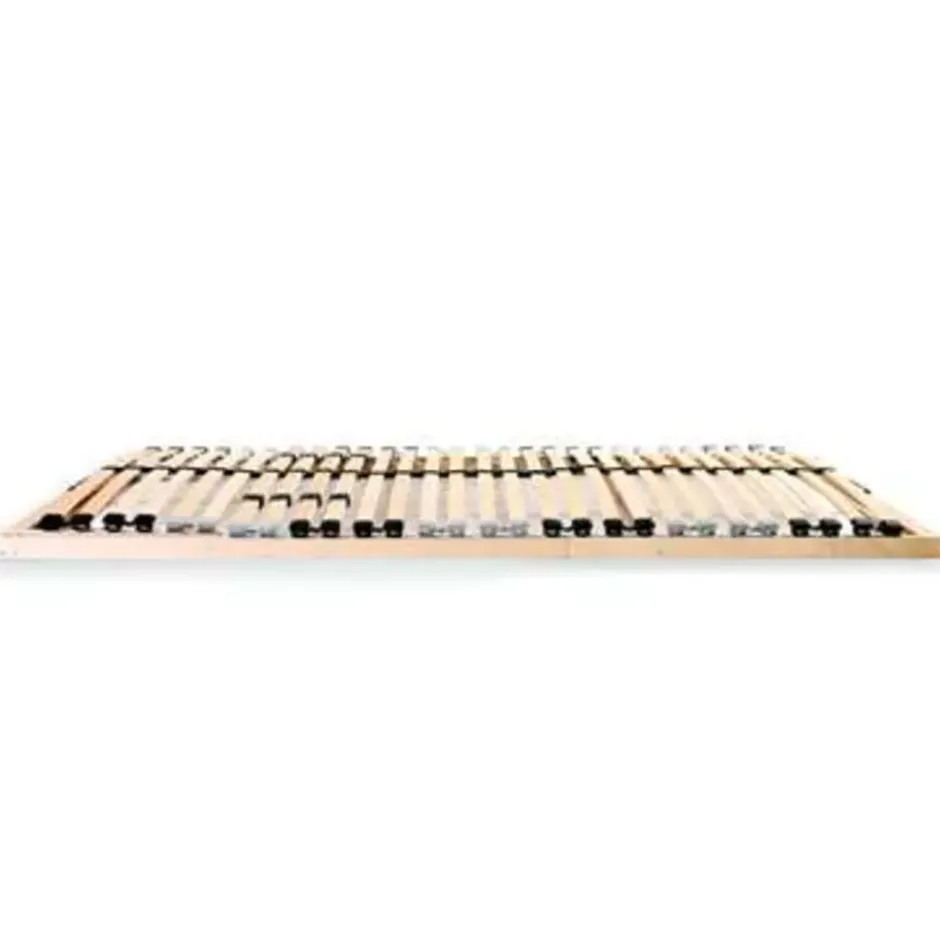 vidaXL - Lattenbodem - Bruin - Hout - 140 x 200 cm