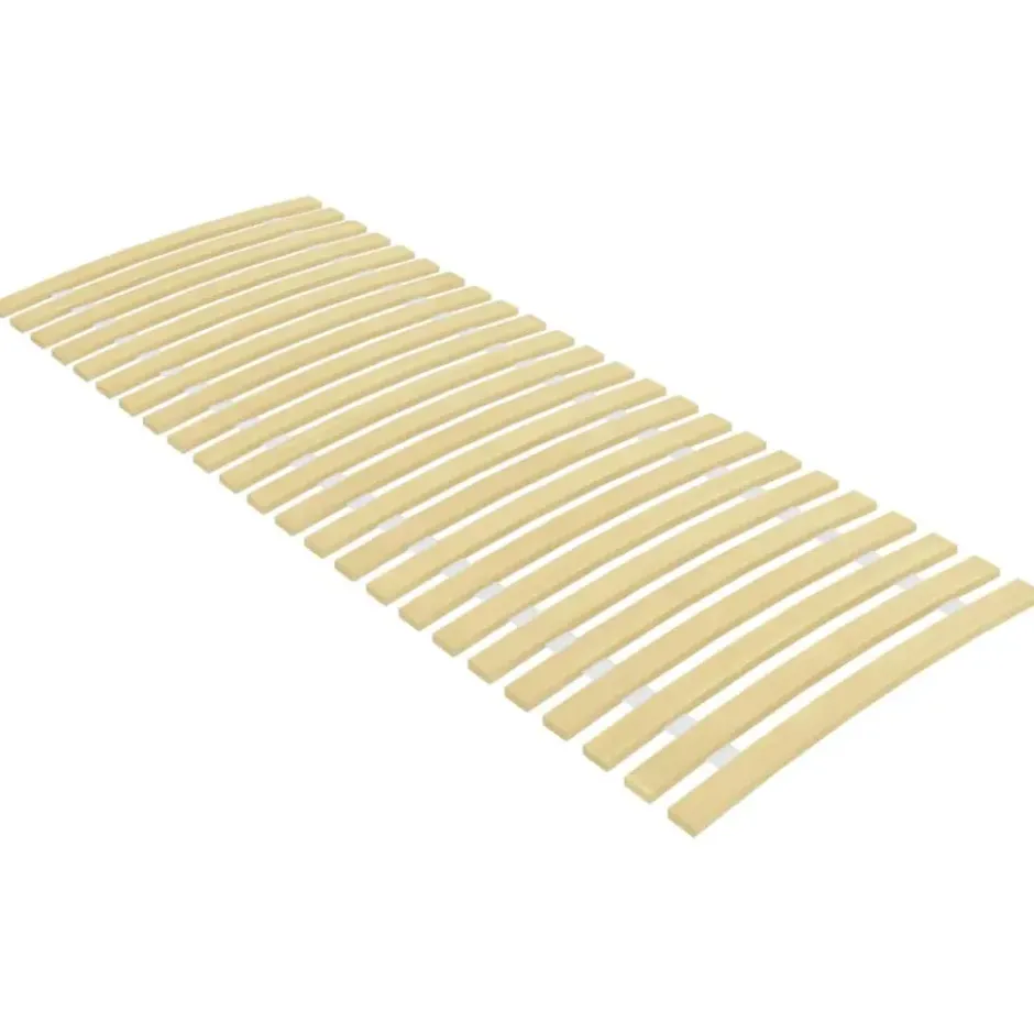 vidaXL - Lattenbodem - Bruin - Hout - 80 x 200 cm