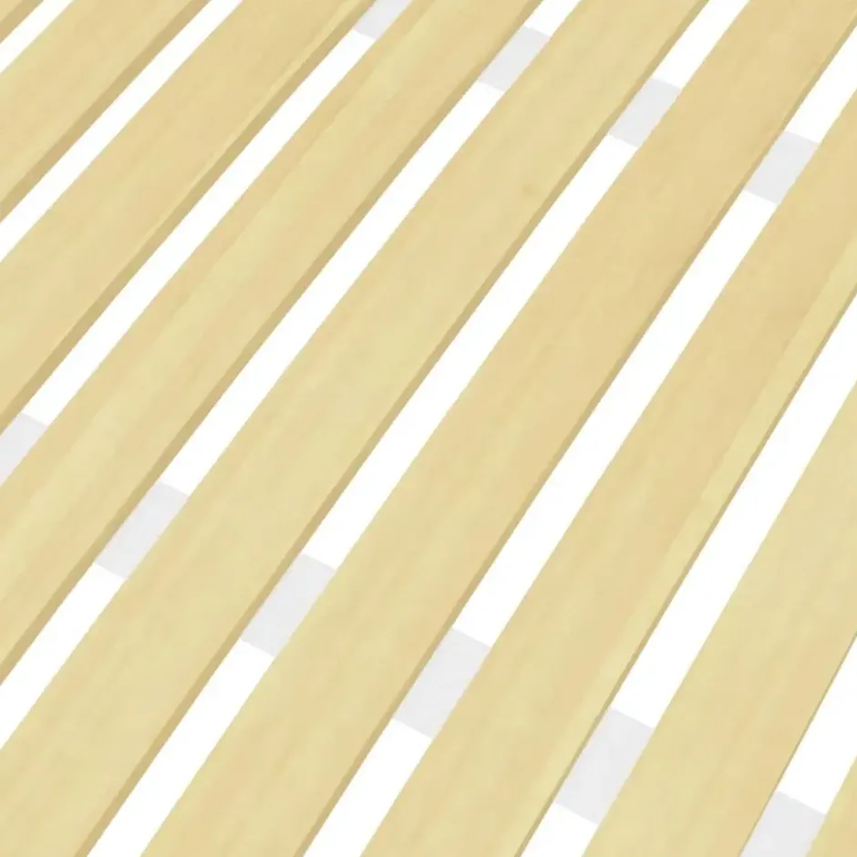 vidaXL - Lattenbodem met 17 latten - Bruin - Hout - 90 x 200 cm