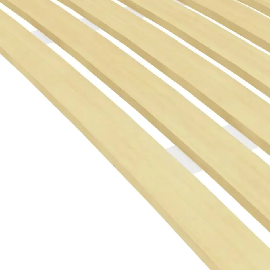 vidaXL - Lattenbodem met 17 latten - Bruin - Hout - 90 x 200 cm