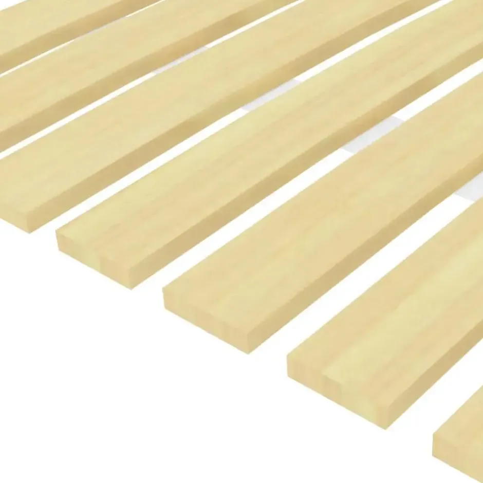 vidaXL - Lattenbodem met 17 latten - Bruin - Hout - 80 x 200 cm