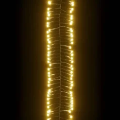 vidaXL - Led-slinger - Warmwit en donkergroen