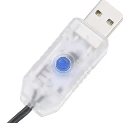 vidaXL - Led-slinger - Warmwit en donkergroen