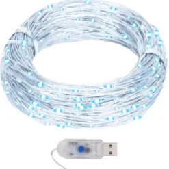 vidaXL - Lichtsnoer - Cold white - 40 m