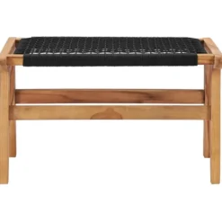 vidaXL - Ligbed - Bruin - Hout