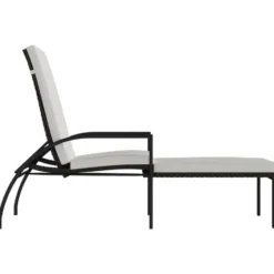 vidaXL - Ligbed - Bruin - Poly rattan