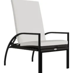vidaXL - Ligbed - Bruin - Poly rattan