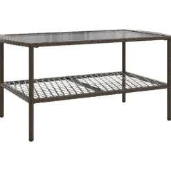 vidaXL - Loungeset - Bruin - Poly rattan