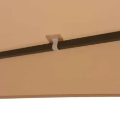vidaXL - Luifel - Beige - Stof