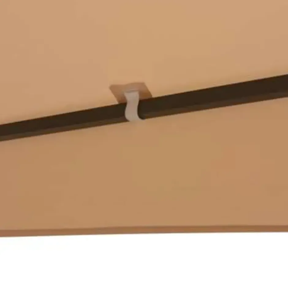 vidaXL - Luifel - Beige - Stof