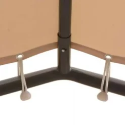vidaXL - Luifel - Beige - Stof - 4 x 4 m