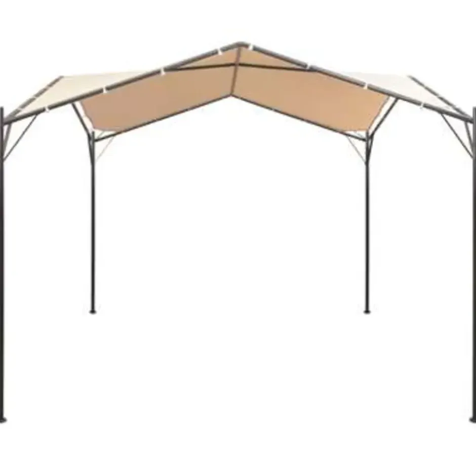 vidaXL - Luifel - Beige - Stof - 3 x 3 m