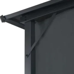 vidaXL - Luifel - Zwart - Polyester - 4 x 3 m