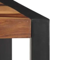 vidaXL Massief Sheeshamhouten Eettafel Eetkamertafel Keukentafels Tafel Tafels