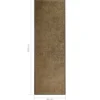vidaXL - Mat - Bruin - Stof - 60 x 180 cm