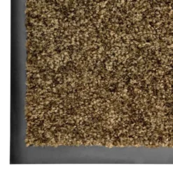 vidaXL - Mat - Bruin - Stof - 90 x 120 cm
