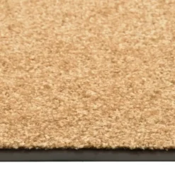 vidaXL - Mat - Crème - Stof - 60 x 180 cm