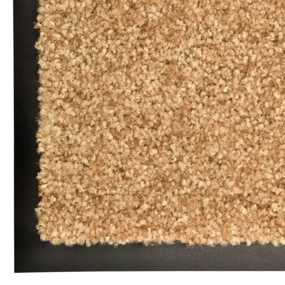 vidaXL - Mat - Crème - Stof - 60 x 180 cm