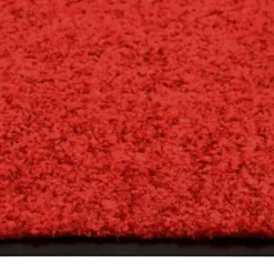 vidaXL - Mat - Rood - Stof - 90 x 150 cm