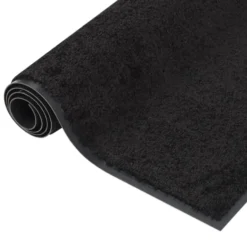 vidaXL - Mat - Zwart - Polypropyleen - 80 x 120 cm