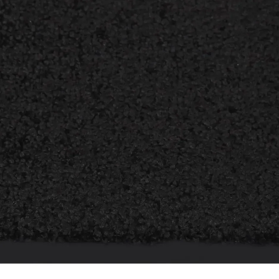 vidaXL - Mat - Zwart - Polypropyleen - 80 x 120 cm