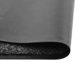 vidaXL - Mat - Zwart - Stof - 60 x 180 cm