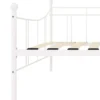 vidaXL - Meatlen bedbank - Wit - 90 x 200 cm