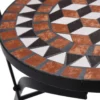 vidaXL - Mozaïek Bistroset - Bruin - Keramiek