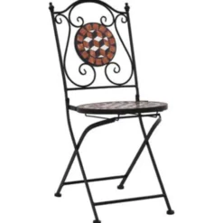 vidaXL - Mozaïek Bistroset - Bruin - Keramiek