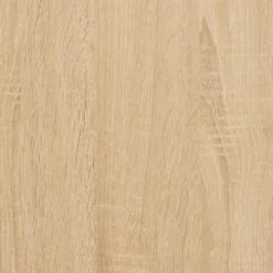vidaXL - Nachtkastje - Bruin - Bewerkt hout