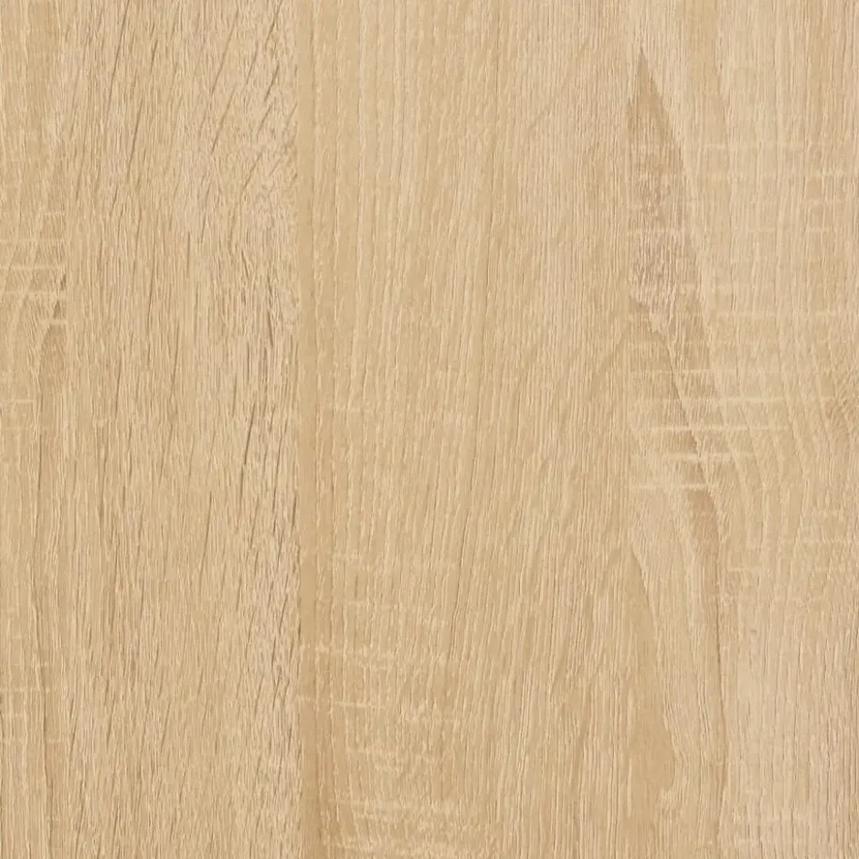 vidaXL - Nachtkastje - Bruin - Bewerkt hout