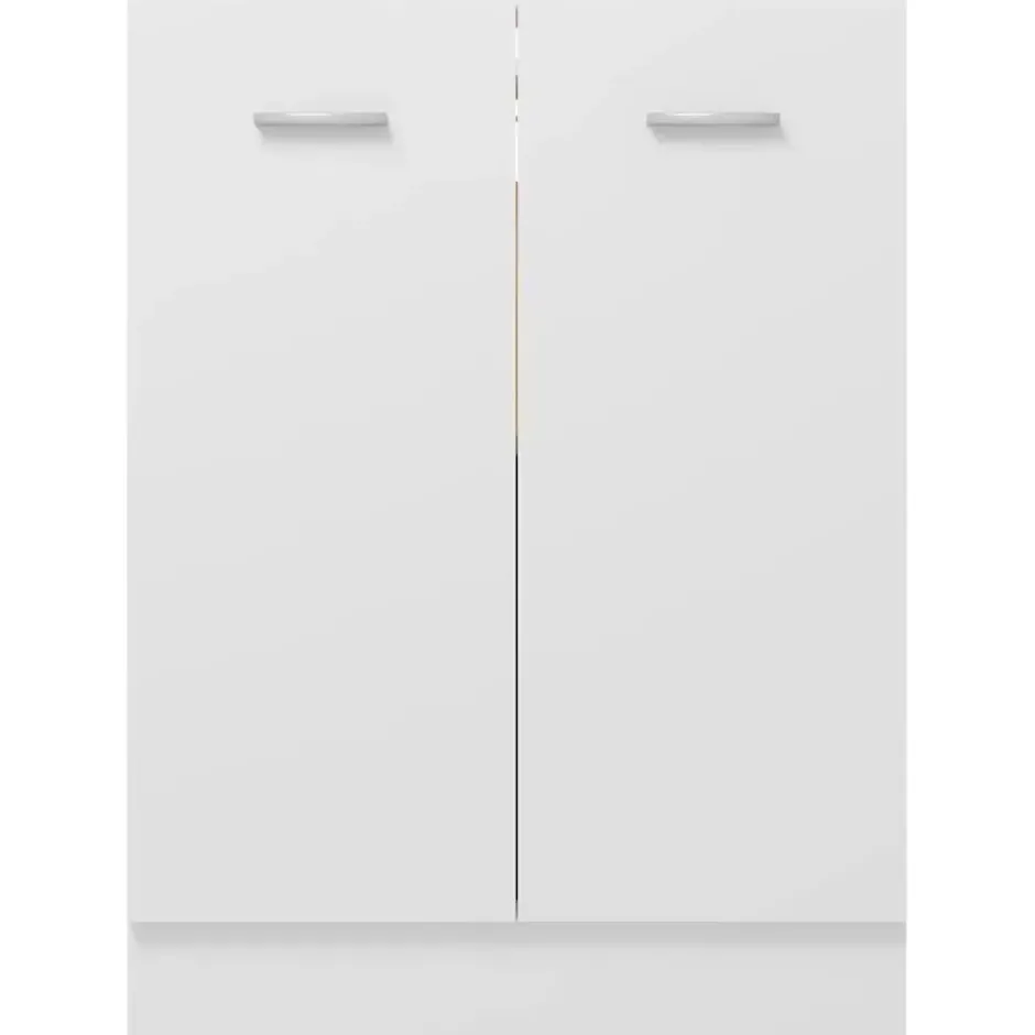 vidaXL - Onderkast Lyon - Wit - Bewerkt hout - 60x46x81,5 cm
