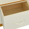 vidaXL - Opbergbank - Wit - Hout