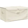 vidaXL - Opbergbox Opbergboxen - Crème - Stof
