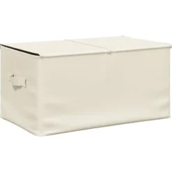 vidaXL - Opbergbox Opbergboxen - Crème - Stof