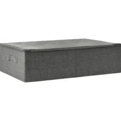 vidaXL - Opbergbox Opbergboxen - Antraciet - Stof