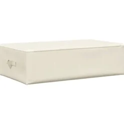 vidaXL - Opbergbox Opbergboxen - Crème - Stof