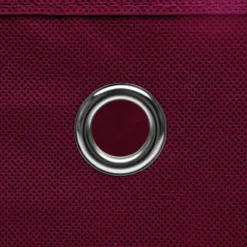 vidaXL - Opbergbox - Rood - Stof - 4 stuks