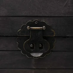 vidaXL - Opbergkast - Zwart - Hout