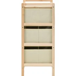 vidaXL - Opbergmeubel - Beige - Hout