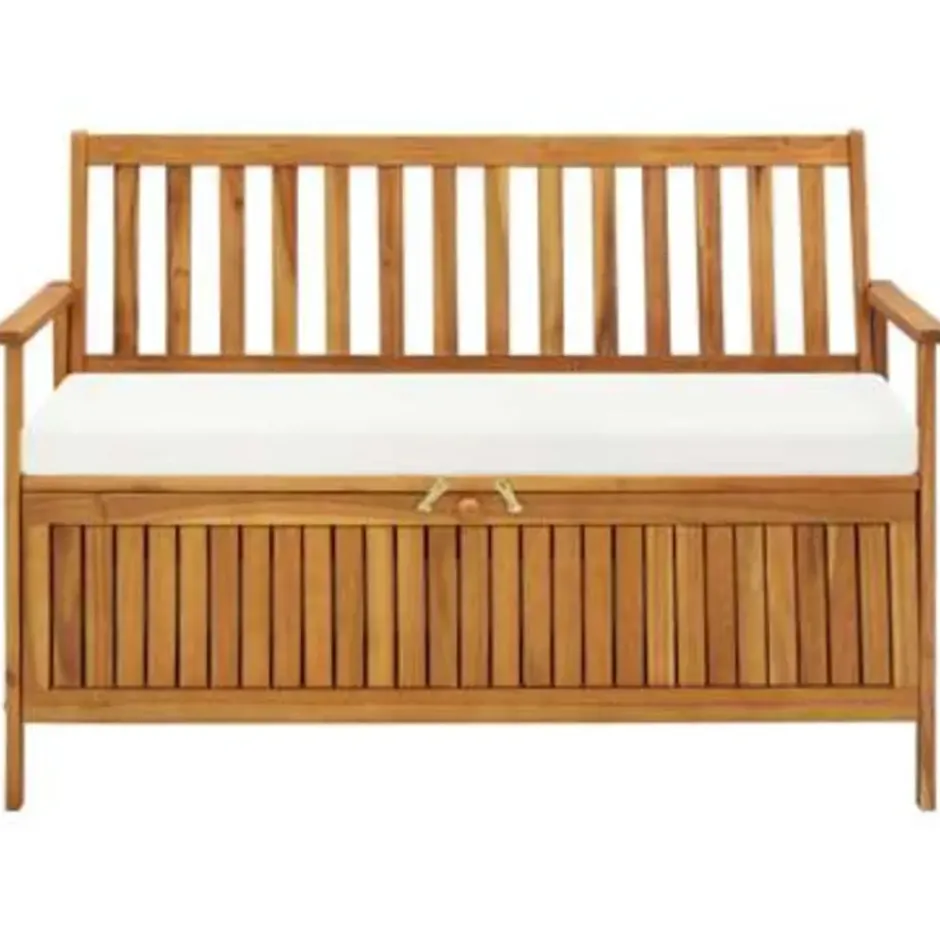 vidaXL - Opslagbank - Bruin - Acaciahout - 120 x 63 x 84 cm