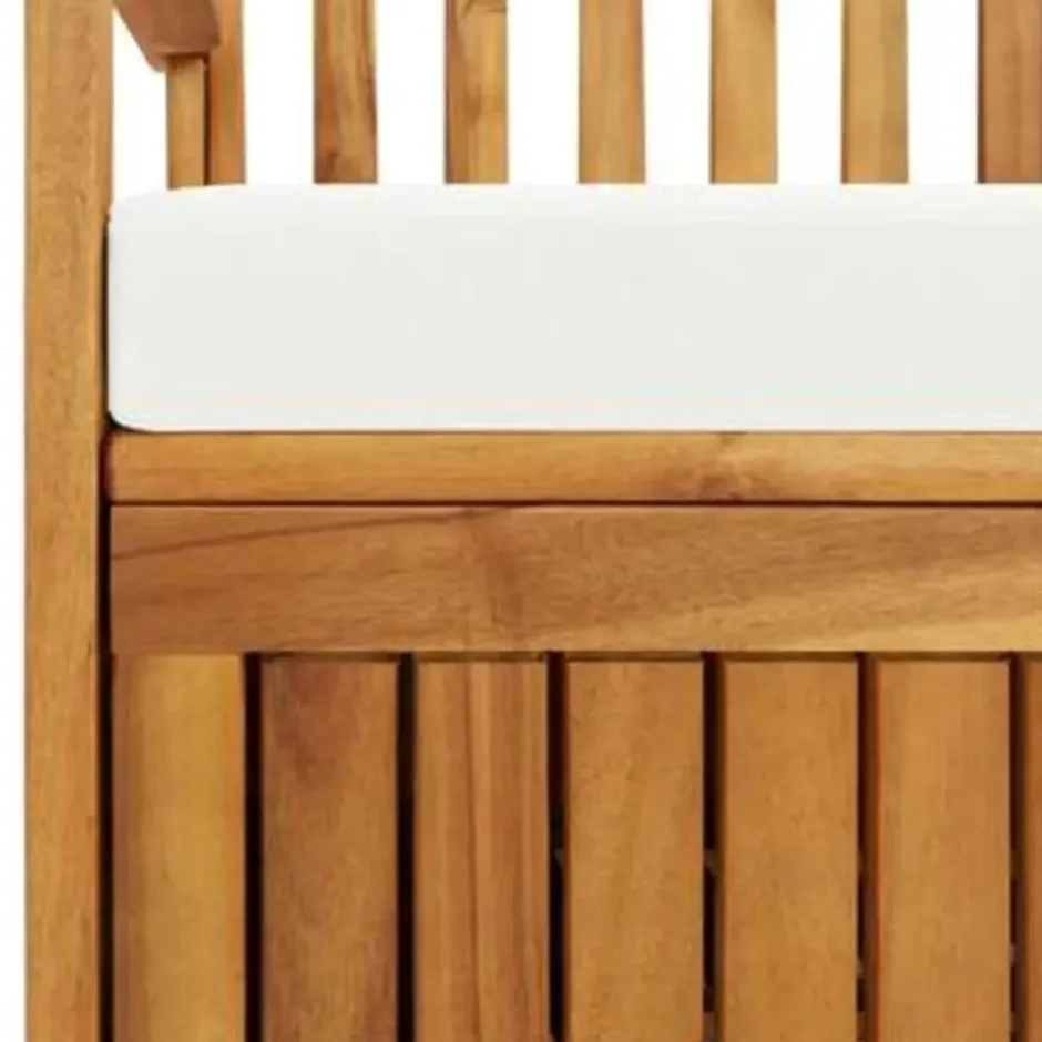 vidaXL - Opslagbank - Bruin - Acaciahout - 120 x 63 x 84 cm