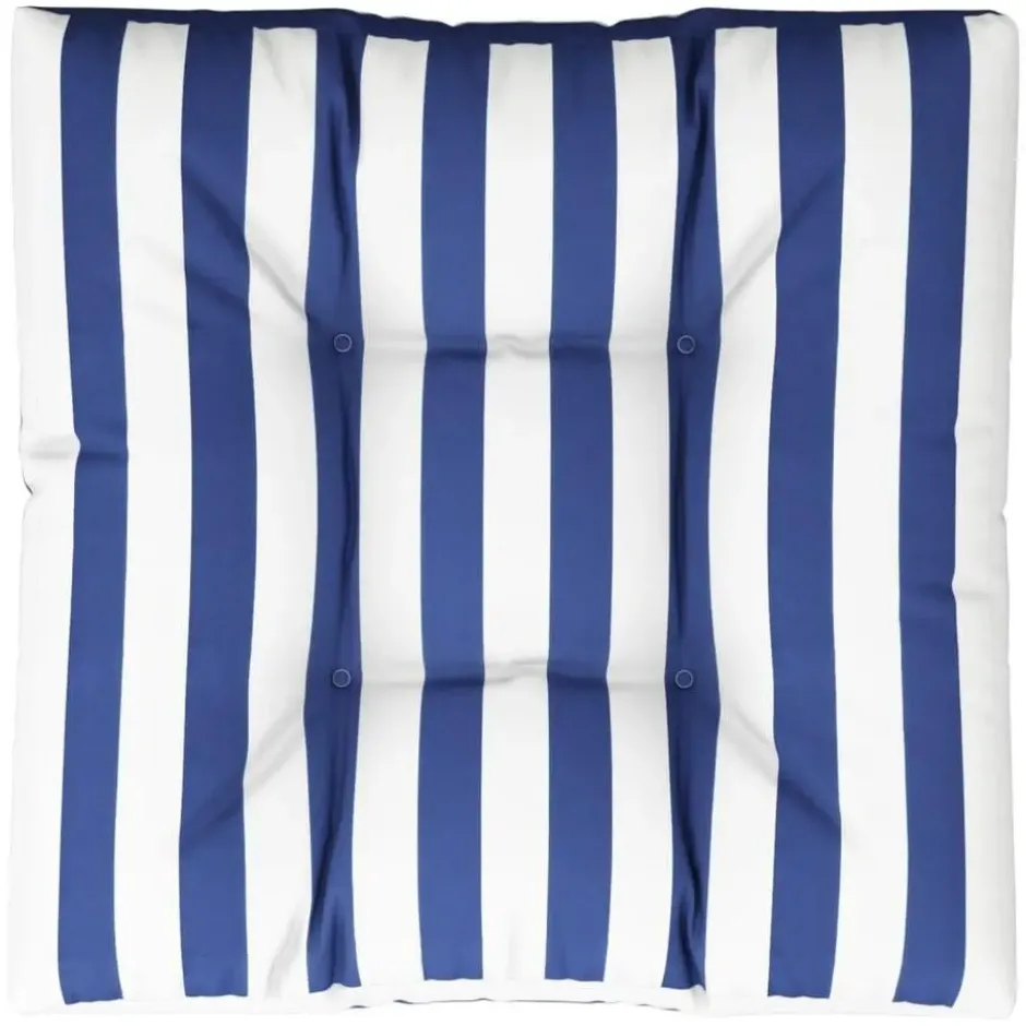 vidaXL - Palletkussen - Multikleur - Stof - 70 x 70 x 12 cm