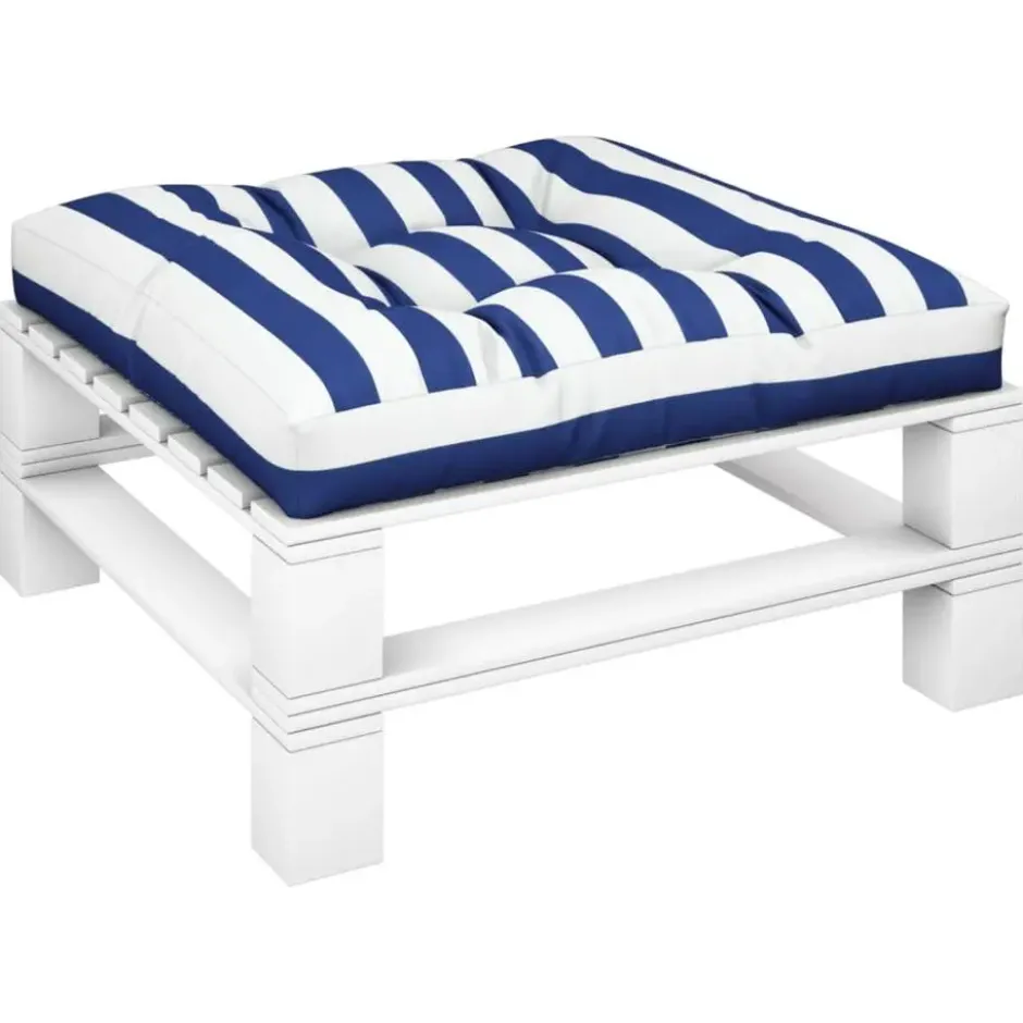 vidaXL - Palletkussen - Multikleur - Stof - 70 x 70 x 12 cm