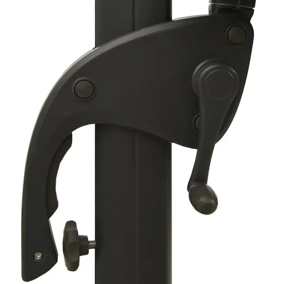 vidaXL - Parasol - Antraciet - Polyester