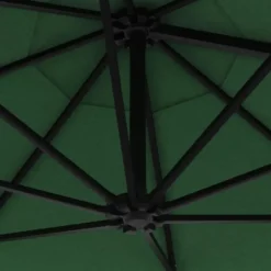 vidaXL - Parasol - Groen - Stof