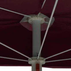 vidaXL - Parasol - Rood - Stof